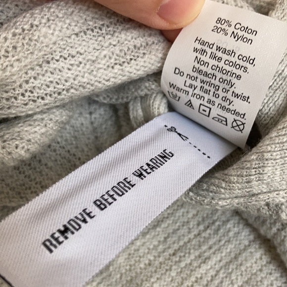 NWT Madewell lightweight sweater crew neck XS - Picture 5 of 5